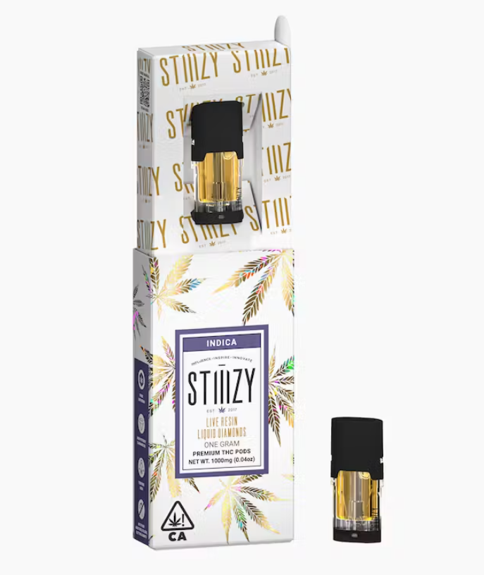 Photograph of product: TAHOE OG LIVE RESIN LIQUID DIAMOND POD 1G