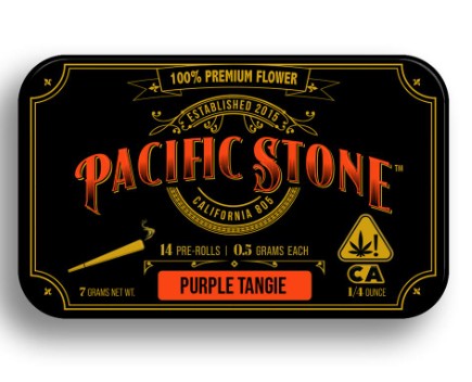Photograph of product: PURPLE TANGIE - .5G 14PK