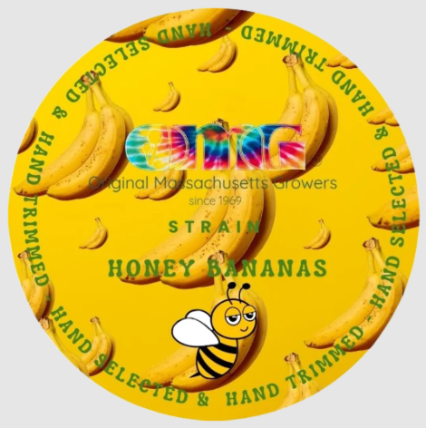 Photograph of product: Honey Bananas | 3.5g