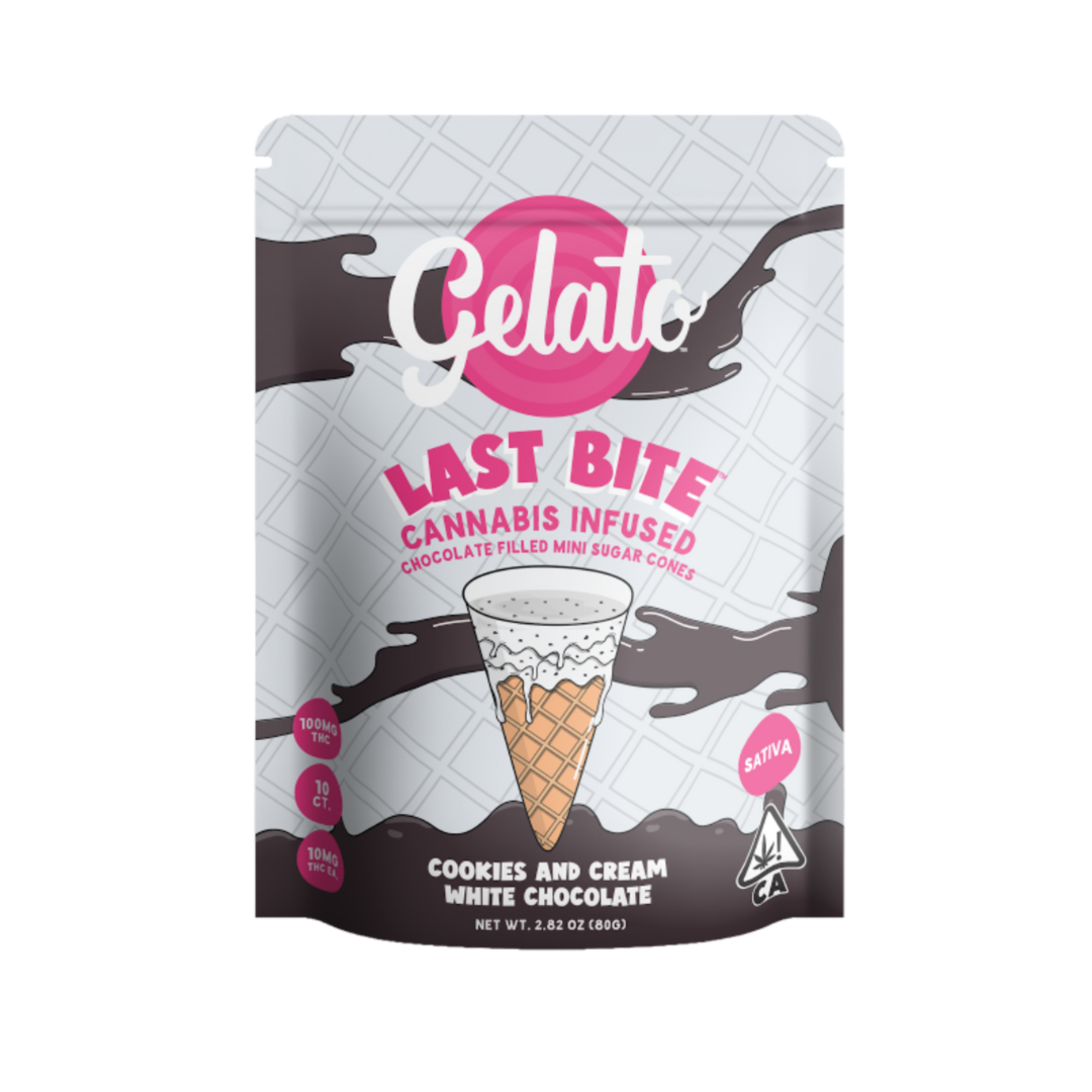 Photograph of product: Gelato | Last Bites | Cookies and Cream | 200mg