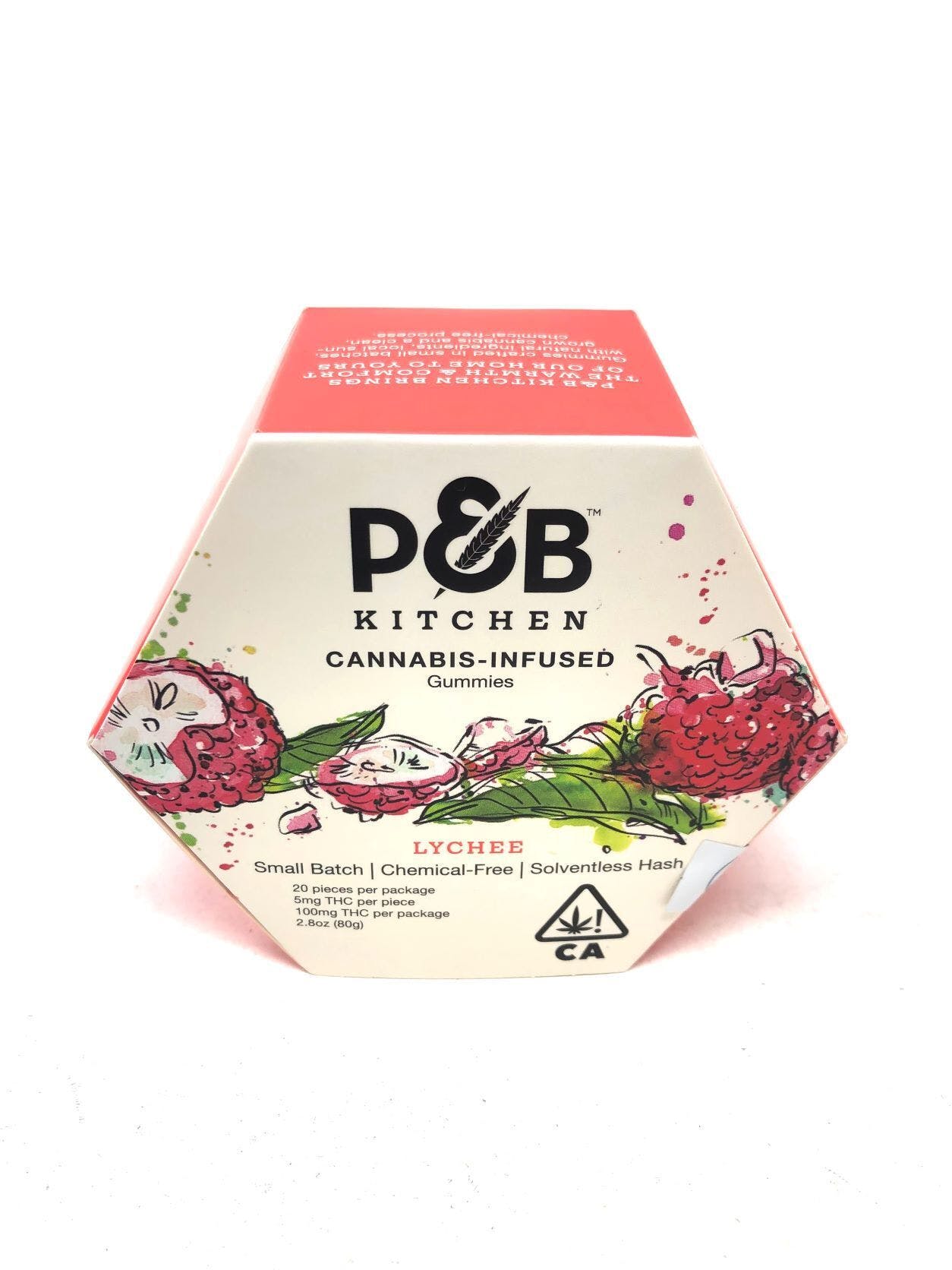 Photograph of product: Papa & Barkley - 100mg Solventless Gummies - Lychee