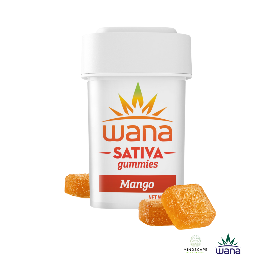 Photograph of product: Wana Classics Sativa Mango 100mg