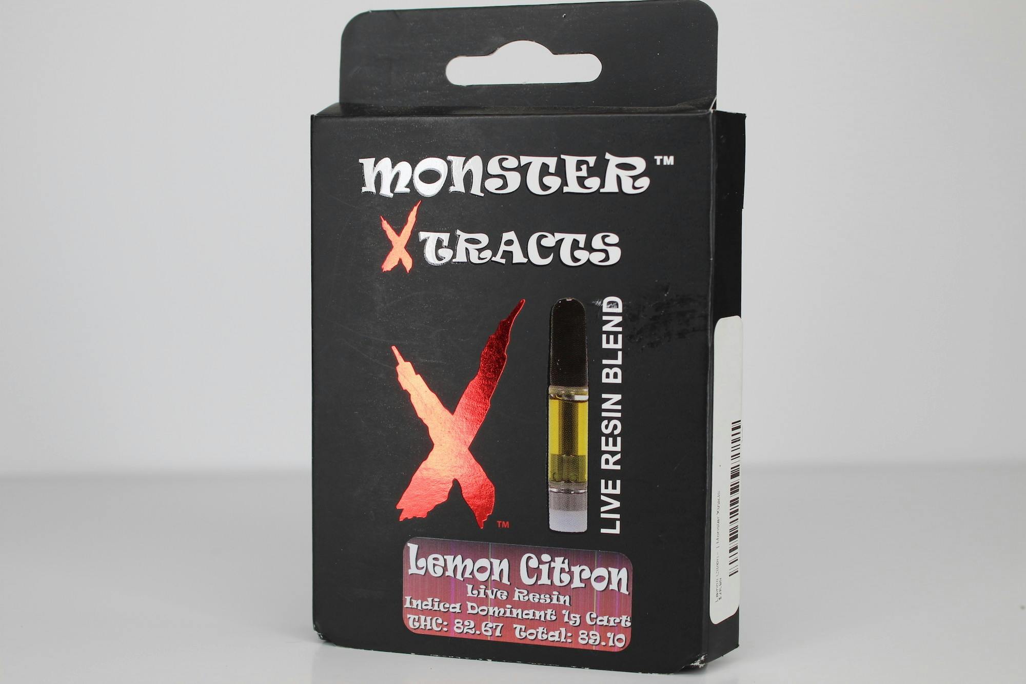 Photograph of product: Monster Xtracts | Lemon Citron | 1g