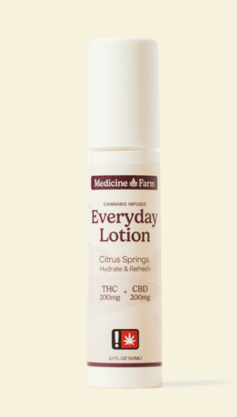 Photograph of product: Medicine Farm Botanicals| 1:1 Everyday Airless Pump Citrus Springs Lotion | 60ml