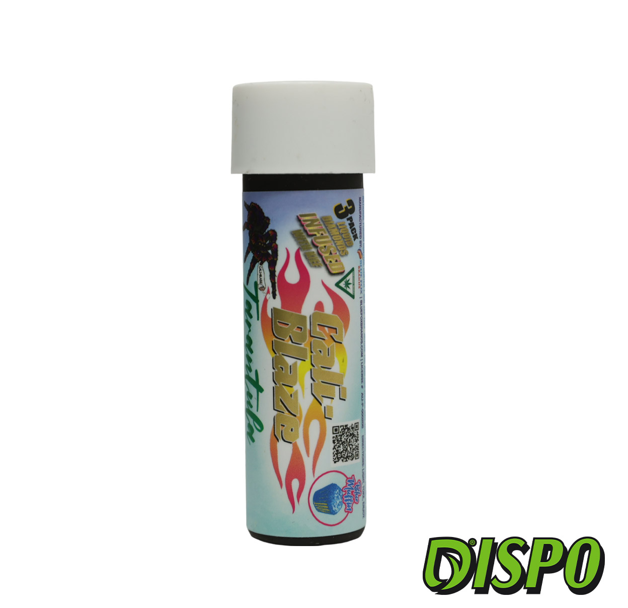 Photograph of product: Cali Blaze - Blue Muffin 3pk Infused Tarantula