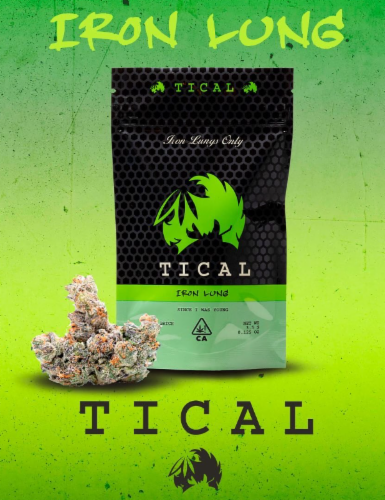 Photograph of product: Tical | Iron Lung | Flower - 3.5g