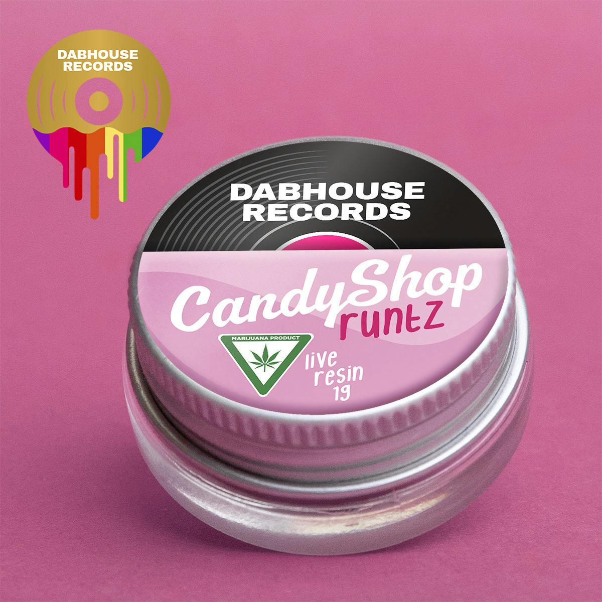 Photograph of product: Dabhouse Records - Candy Shop Runtz 1G Live Resin