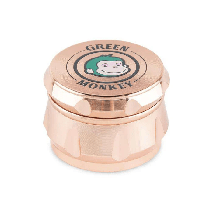 Photograph of product: Green Monkey Baboon Crown Grinder- Rose Gold