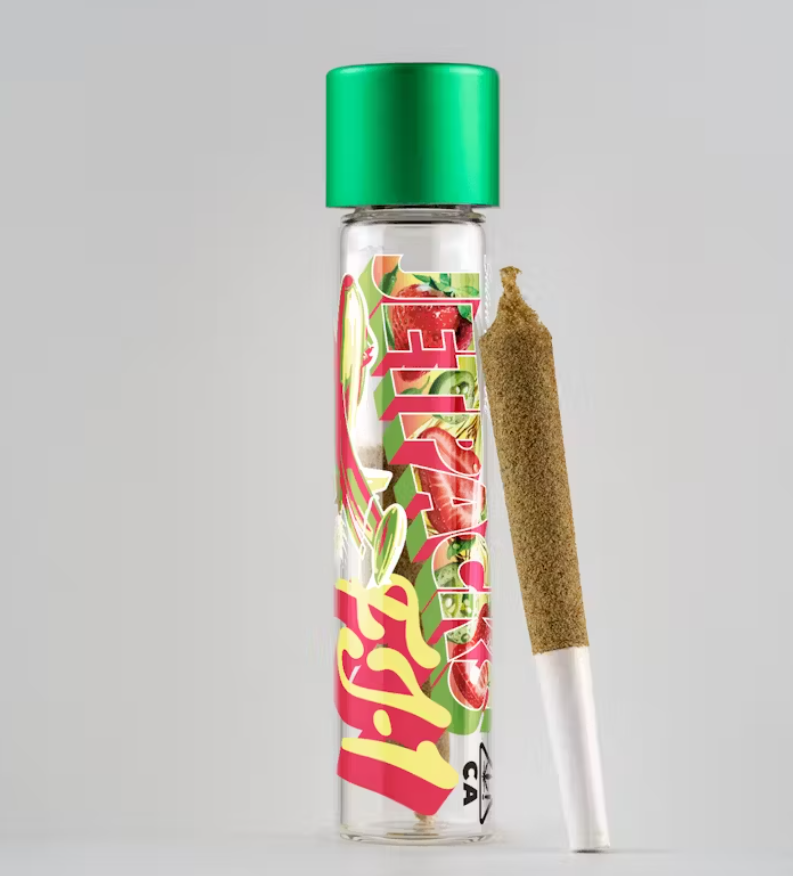 Photograph of product: Jetpacks | FJ-1 | Strawberry Sour Diesel | Oui'd Infused Pre-roll