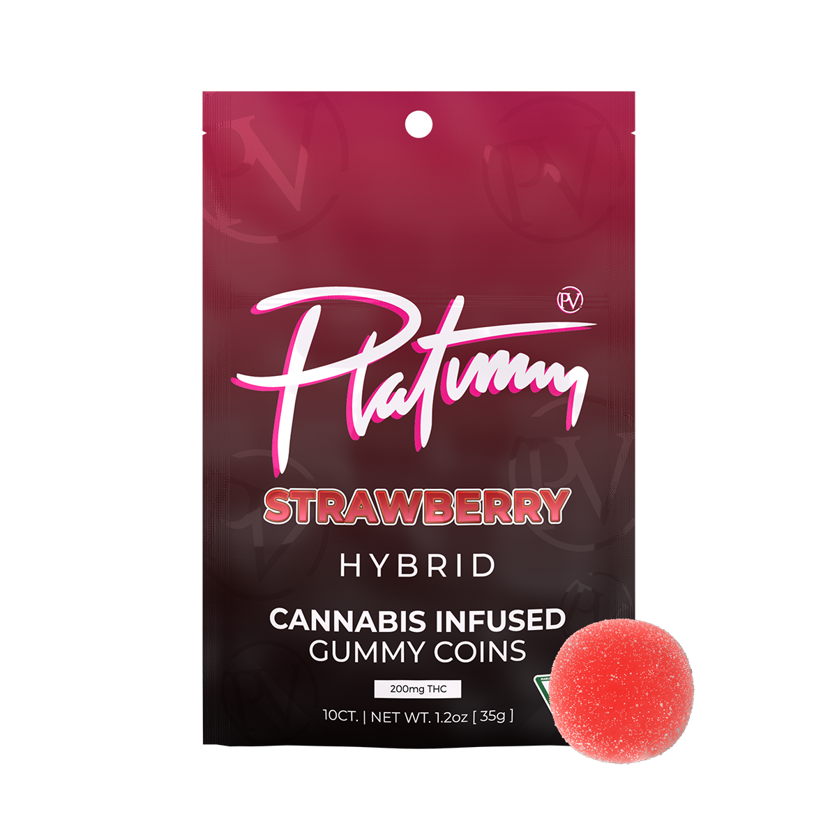 Photograph of product: Strawberry | 200MG Gummies