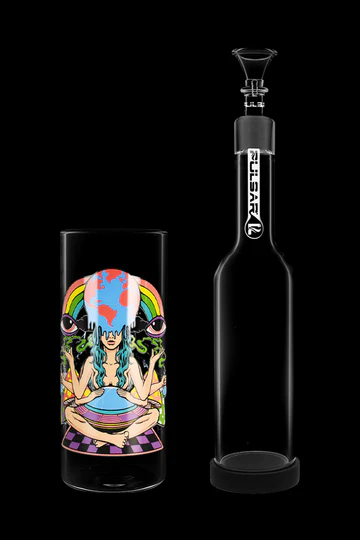 Photograph of product: Pulsar Meditation Gravity Water Pipe | 11.5" | 19mm F