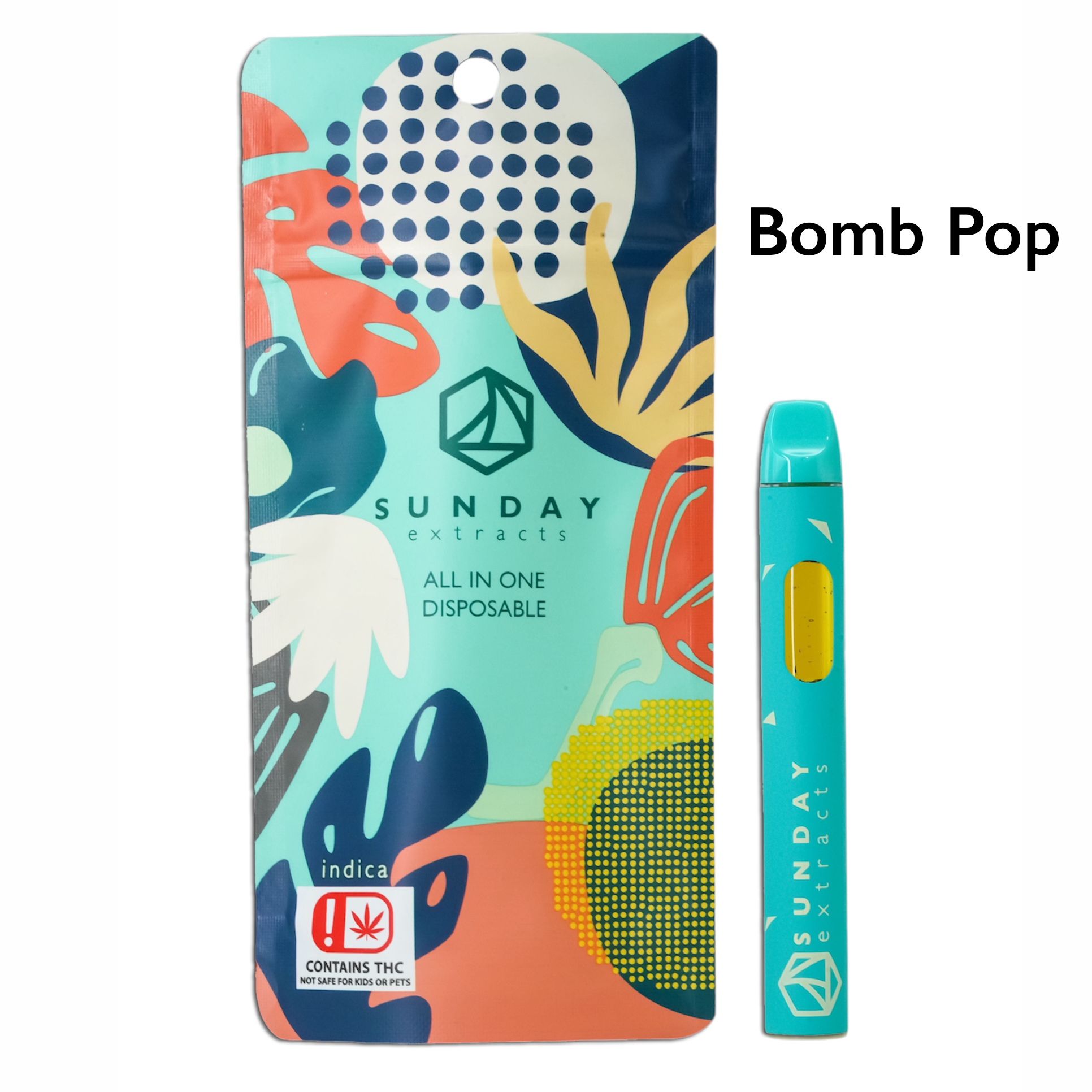 Photograph of product: VAPE SE BOMB POP (S) ALL-IN-ONE