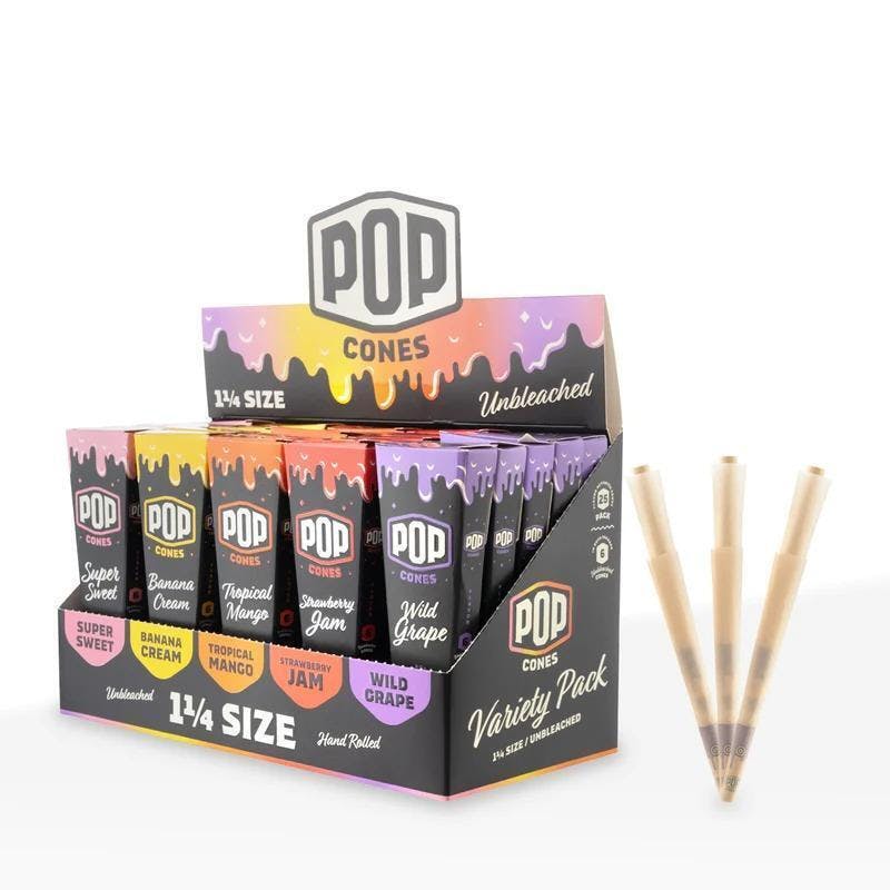 Photograph of product: POP Cones - Wild Grape 6pk