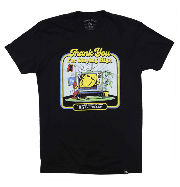 Photograph of product: HB Thank You For Staying High Tee XLG