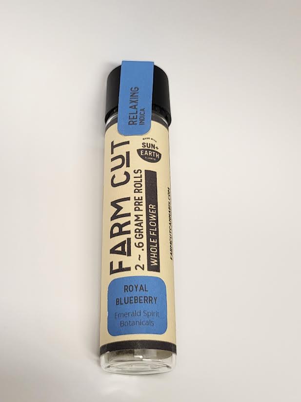 Photograph of Product: Farm Cut | Royal Blueberry | THC:CBD | 2pk