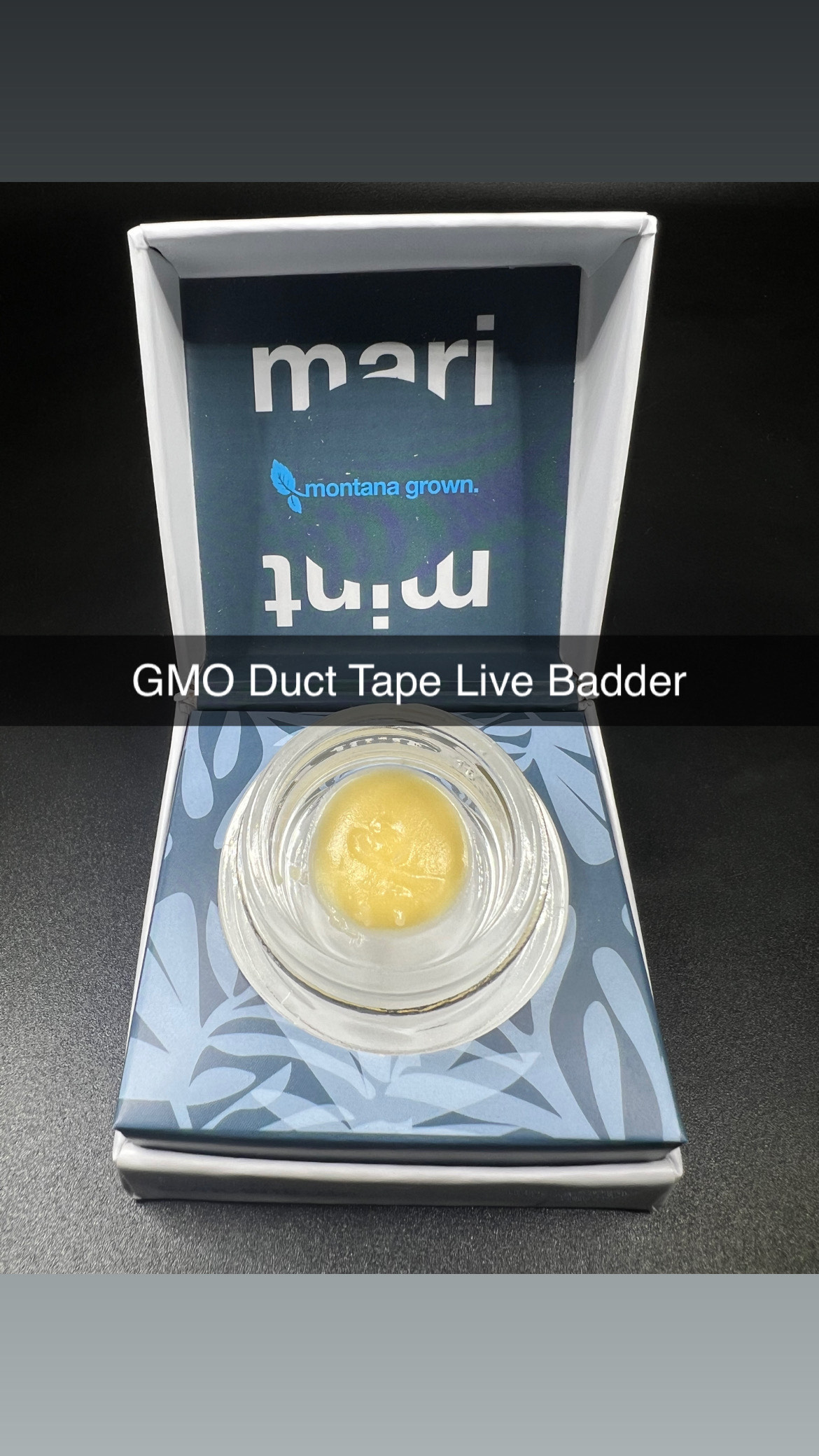 Photograph of product: GMO Ductape - Live Resin Badder