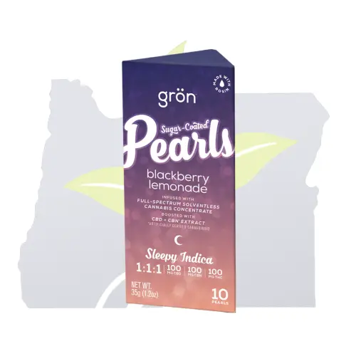 Photograph of product: Gron-Pearl-10Pk-1:1:1-Black. Lemon