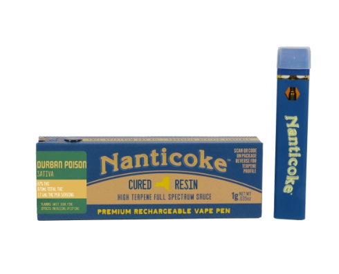 Photograph of product: Nanticoke | Durban Poison | Cured Resin | AIO