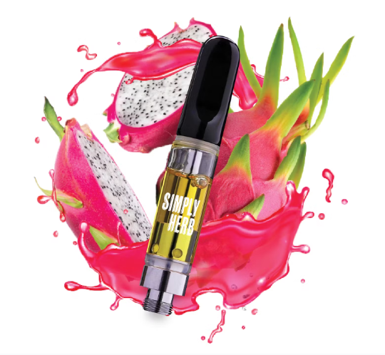 Photograph of product: Simply Herb - Dungeons & Dragonfruit - Vape Cart - 1g