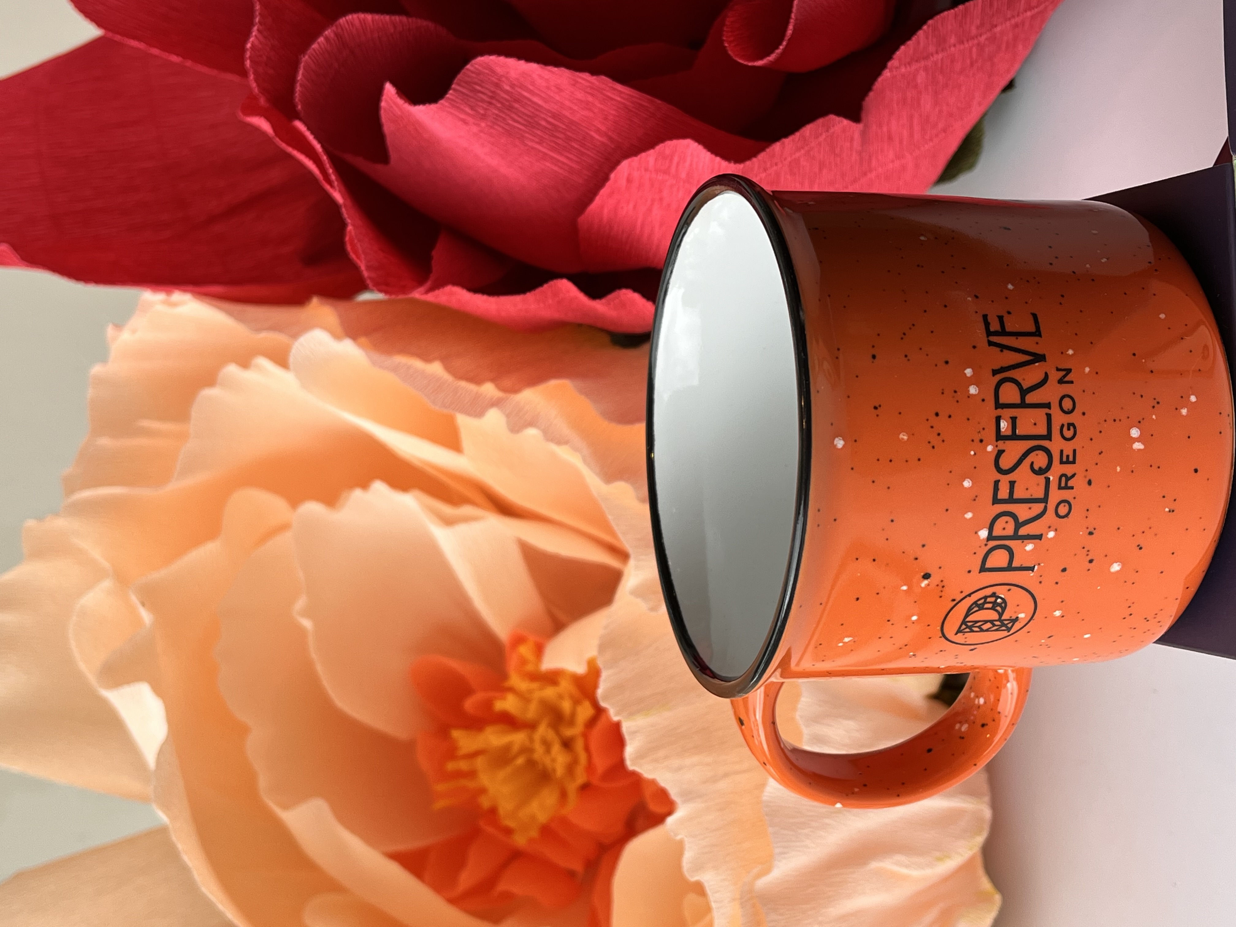 Photograph of product: Ceramic Preserve Mug - Speckled Orange 2025