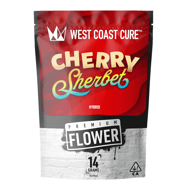Photograph of product: Cherry Sherbet | Flower | 14g