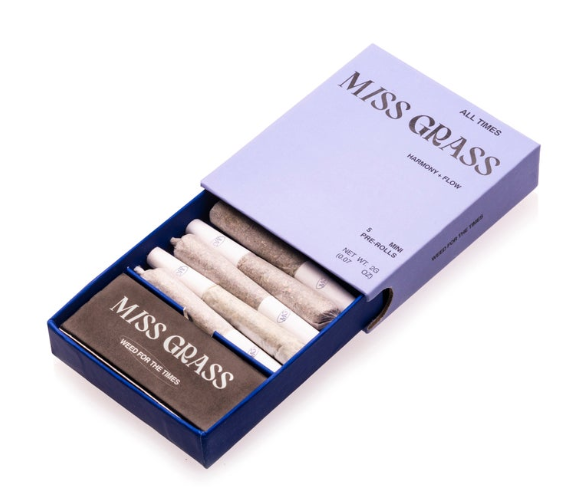 Photograph of product: All Times | Prerolls | 5pk 2g
