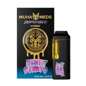 Photograph of product: Muha Meds | 2g Disposable | Berry Gelato