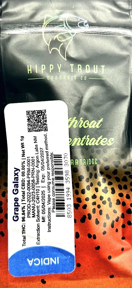 Photograph of product: Grape Galaxy - Standard 510 Thread
