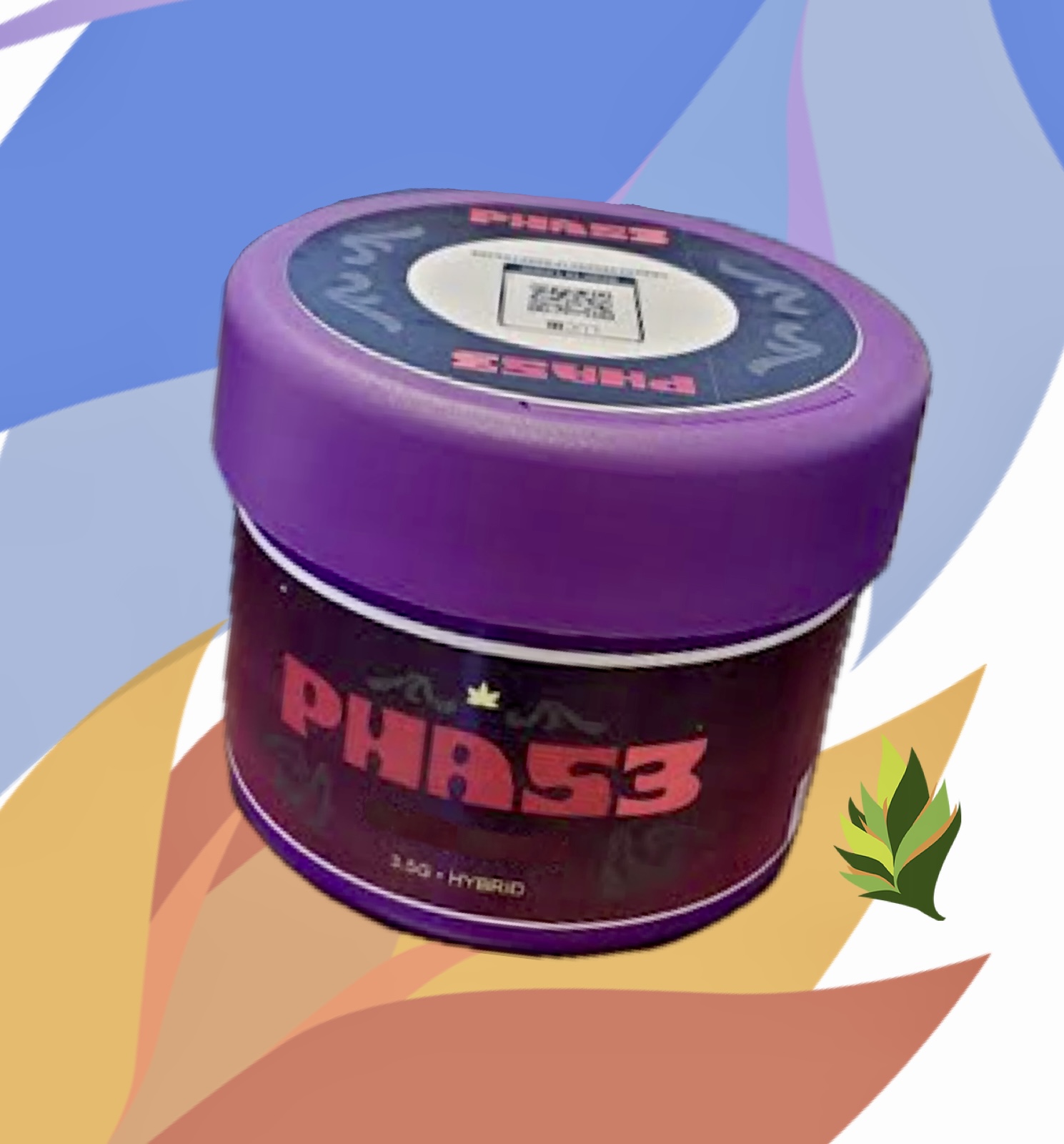 Photograph of product: Granddaddy Purple- 3.5g || Phas3