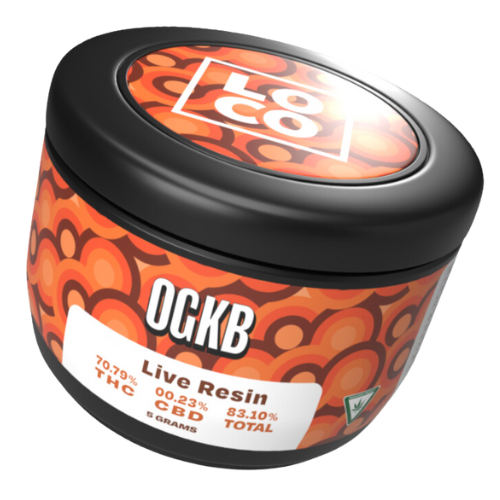 Photograph of product: LOCO OGKB Live Resin 2g