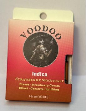 Photograph of product: Strawberry Shortcake Voodoo 510 Cart