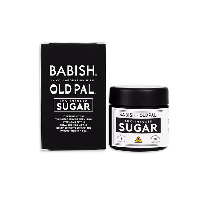 Photograph of product: Old Pal | Babish X Old Pal TH-oui-Infused Sugar, 100mg