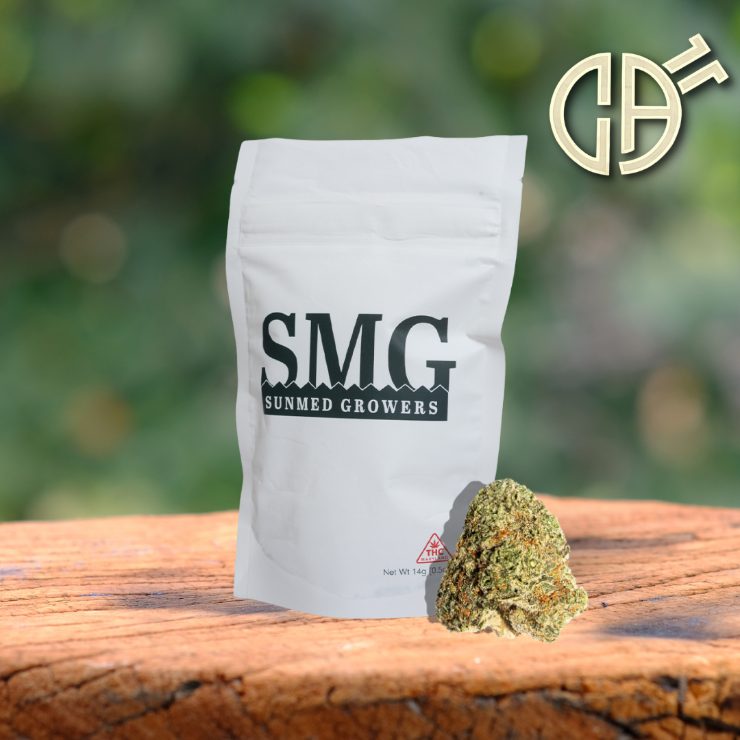 Photograph of product: Sunmed | Peach Crescendo Buds - 14g