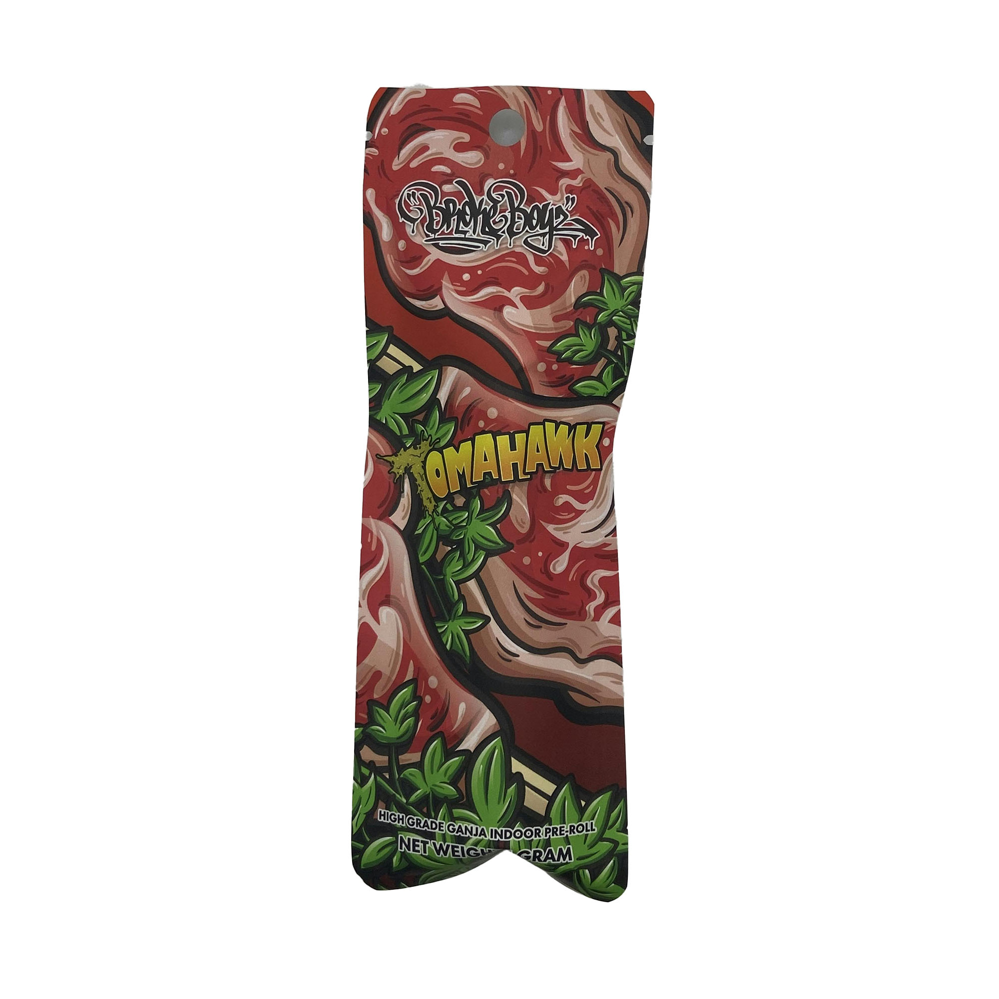 Photograph of Product: Broke Boyz - Preroll - Tomahawk