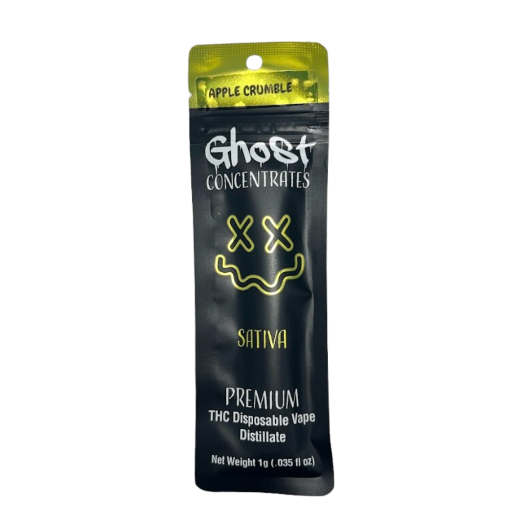 Photograph of product: GHOST -  APPLE CRUMBLE  - DISPOSABLE VAPE - 1 g