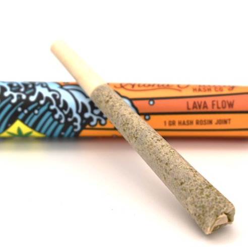 Photograph of product: Aloha Friday - Lava Flow - au chocolat Rosin Pre-Roll