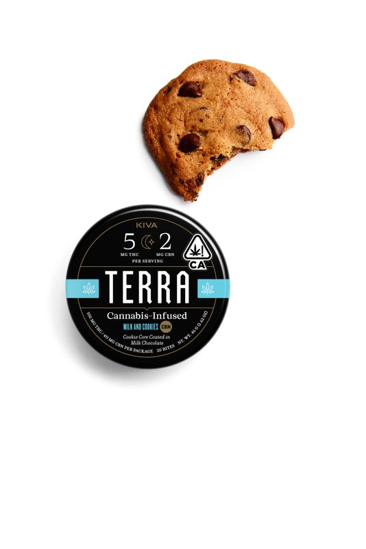 Photograph of product: Milk and Cookies - 100mg