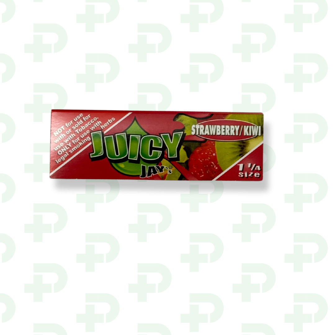 Photograph of product: Juicy Jay's 1 1/4 Papers - Strawberry Kiwi