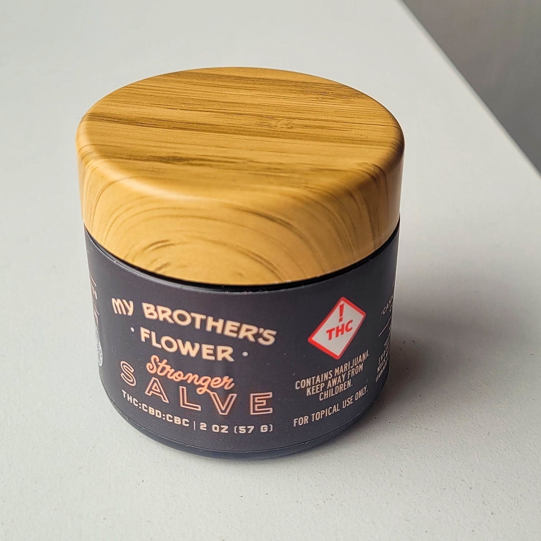 Photograph of product: My Brothers Flower Stronger Salve