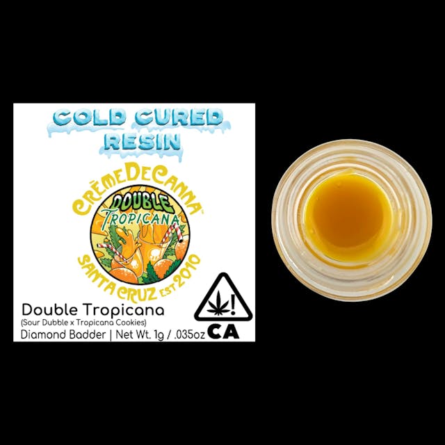 Photograph of product: Creme De Canna - Double Tropicana Diamond Badder 1g - 