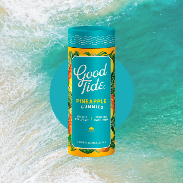 Photograph of product: 10CT- PINEAPPLE- SOLVENTLESS- GUMMIES