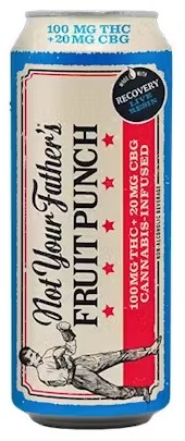 Photograph of Product: Fruit Punch [H] - 100MG + 20MG CBG Beverage 16OZ