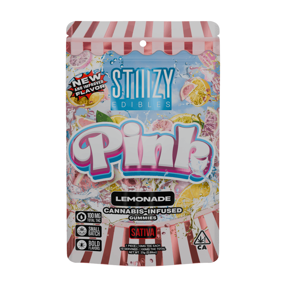 Photograph of product: Pink Lemonade Gummies | 100mg