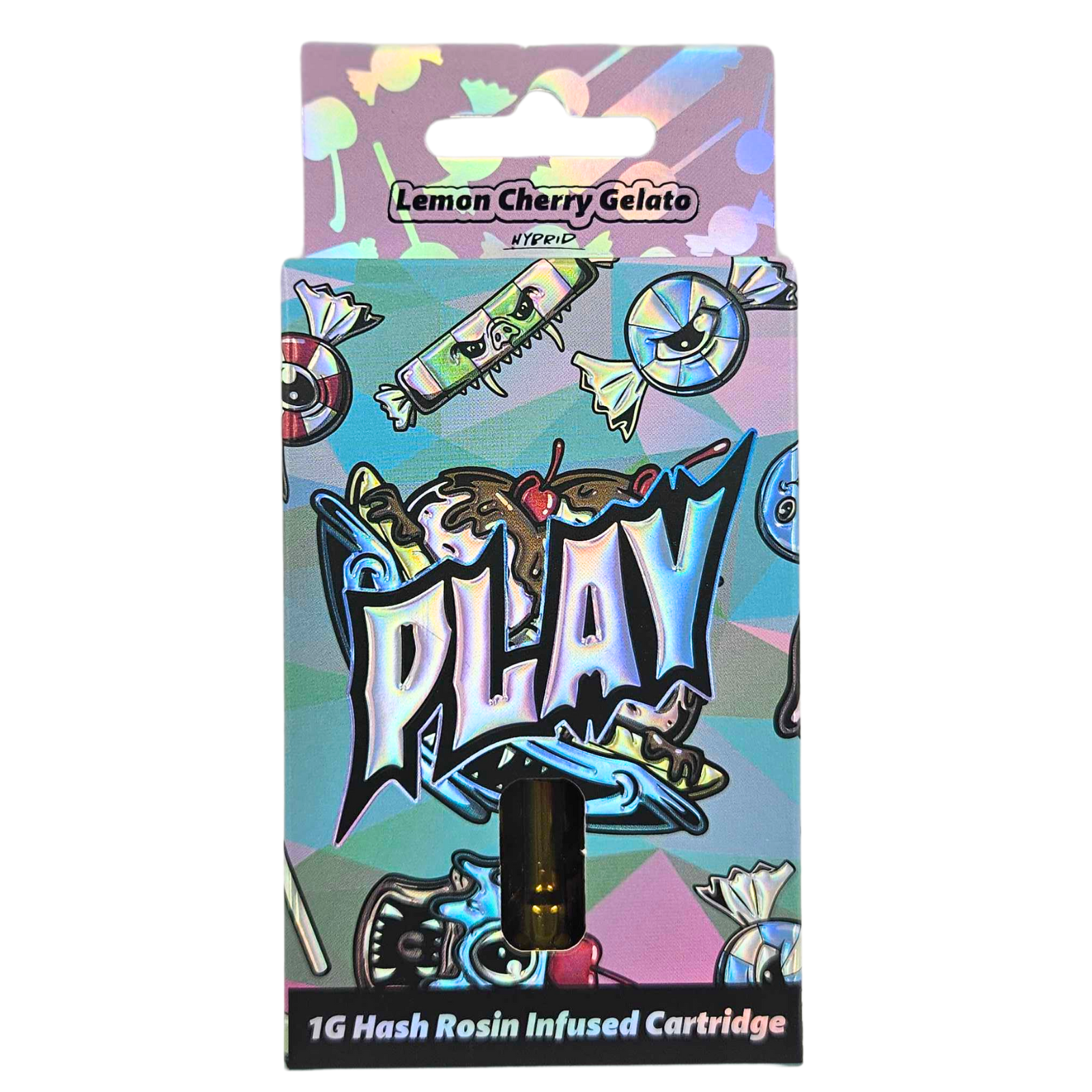 Photograph of product: PLAY | Vape Cartridge | Lemon Cherry Gelato