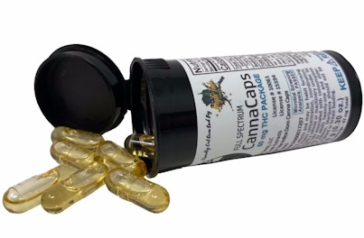 Photograph of product: Cannacaps - Oui'd (100mg) by Cold Creek