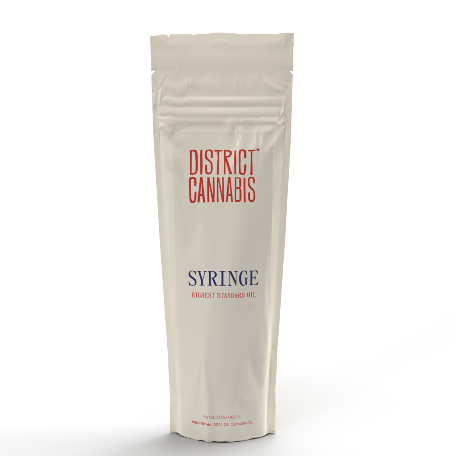Photograph of product: District Oui'd | RSO Syringe | 500mg TH-oui