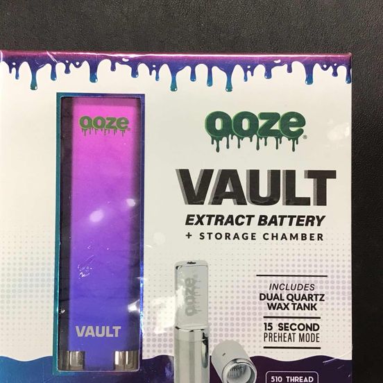 Photograph of product: Ooze Vault Extract Battery -Rainbow - 