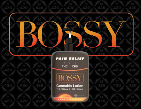 Photograph of product: 1000mg Vanilla Lotion 1:1 - Bossy