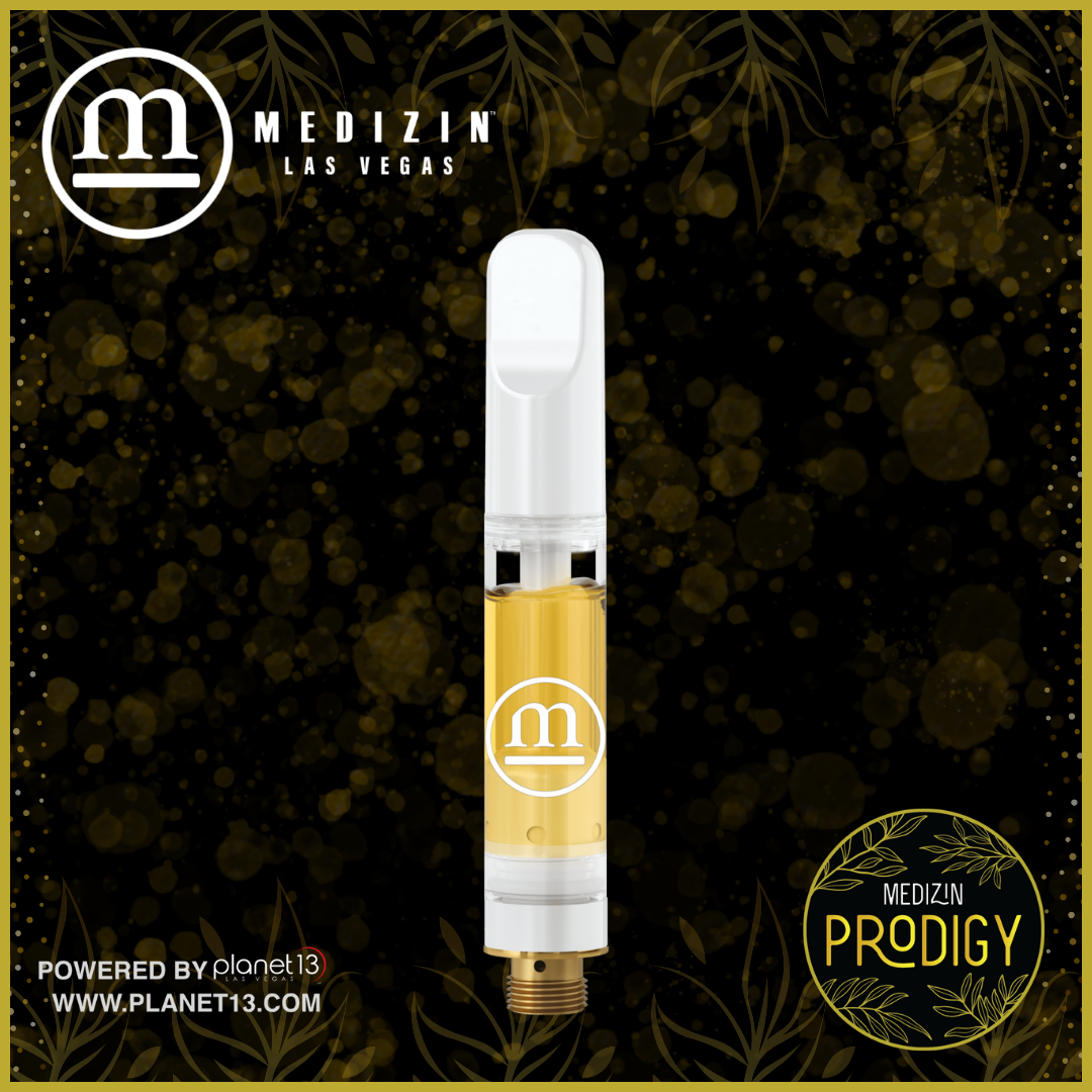 Photograph of product: Medizin Prodigy .5g Live Resin Vape Cartridge