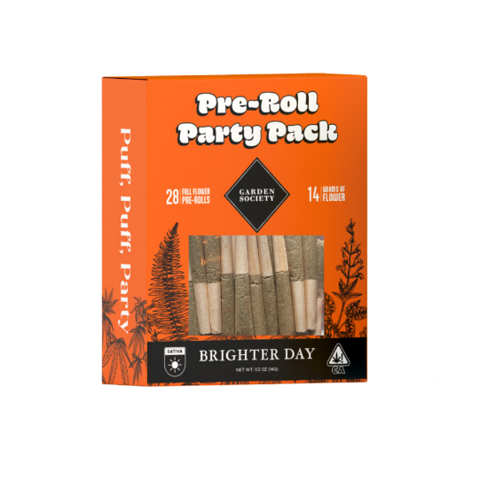 Photograph of product: Illemonati (S) "Brighter Day" 28pk Party Pack Mini PREROLLS - Garden Society